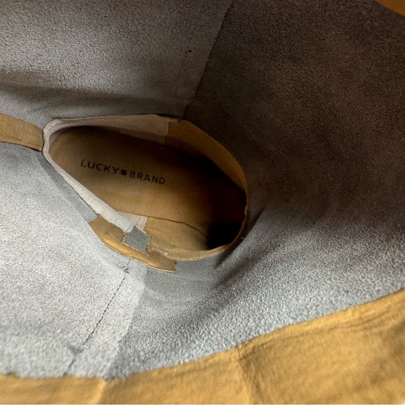 EUC. Lucky BRAND Women's Zaahira Mid Calf Boots. Size 11. Gray boots, no box - Picture 12 of 13